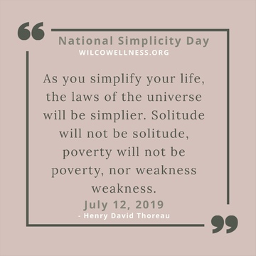 july 12simplicity day