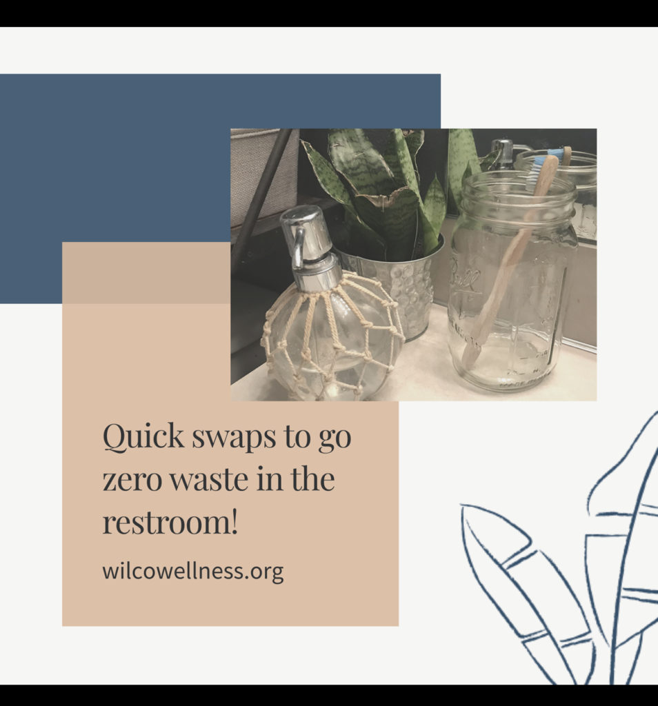 bathroom zero waste swaps