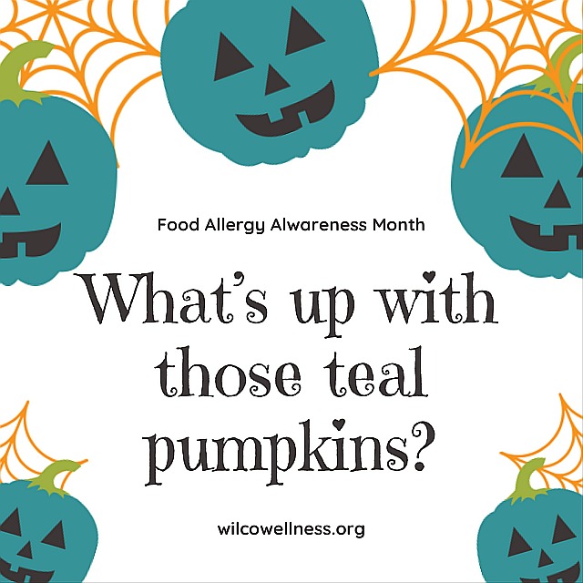 teal pumpkin for alergy awareness oct 2019