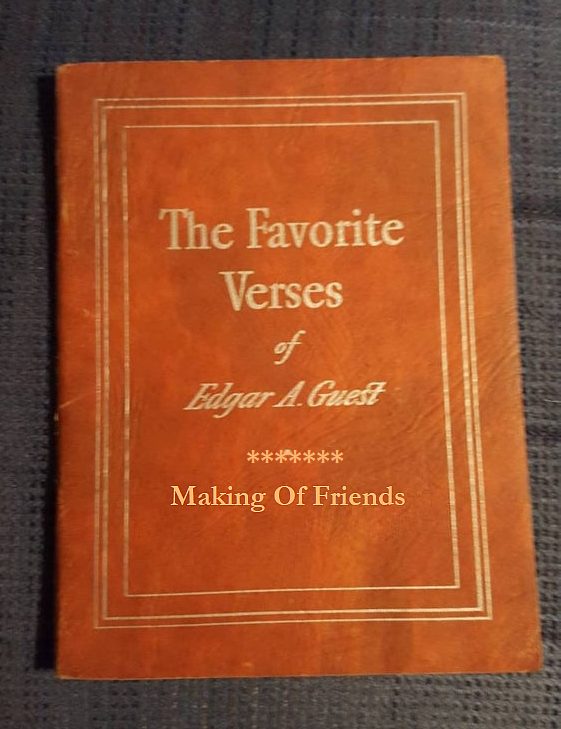 Favorite verses, Making of Friends