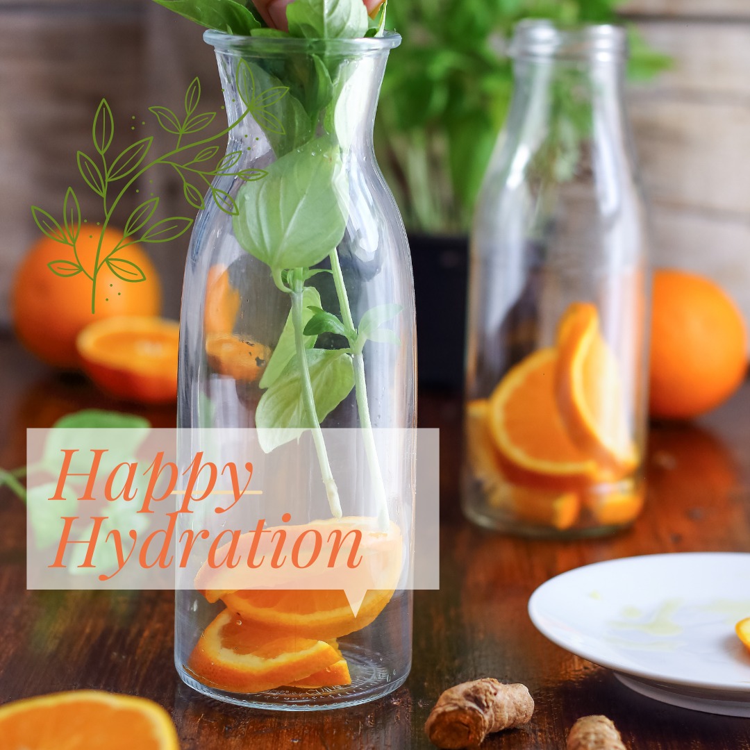 Happy Infused Water Hydration WilcoWellness