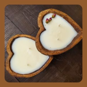 Soy Fairy Heart Candles 